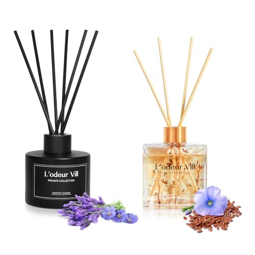 Set Difusores L'odeur Vill 3.4 oz Lavanda y Ropa Fresca miniatura 1