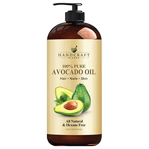Handcraft Pure Avocado Oil - 100% Pure and Natural - Premium Quality Cold Pressed Carrier Oil for Aromatherapy, Massage and Moisturizing Skin - Hexane Free - 16 oz - Packaging May Vary