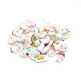 50pcs Selected Decoden Doodads DIY Crafting Embellishments Resin Flat Backs Charms Jewery Cards Making Kit/Set Slime Charms Bath Bombs Cabochons Scrapbooking Deco School Projects Hair Bows (White)
