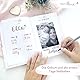 mintkind® Babyalbum Dein erstes Lebensjahr A5 Rosa | Baby Fotoalbum zum Selbstgestalten | Baby Geschenk für Mädchen und Junge | Babybuch zum Eintragen | Baby Buch ab 0 Monate | Baby-Tagebuch