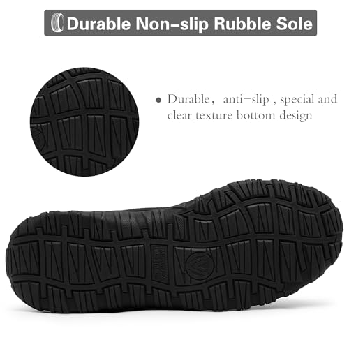 Image of shoeslocker Mens Slippers Microsuede Moccasin Memory Foam House Shoes