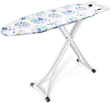 Adjustable Ironing Board 110x31x86CM with Skin-Friendly Printed Cotton Cover, Large Size for Laundry Room, 6 Color Options, Sturdy and Space-Saving Design