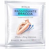 Rassodanti Braccia Ritalia® Manicotti con Peptidi e Ginkgo Biloba – Trattamento per Pelle Flaccida con Leggera Compressione – Effetto Tonificante e Modellante – Made in Italy