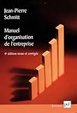  Manuel d\'organisation de l\'entreprise
