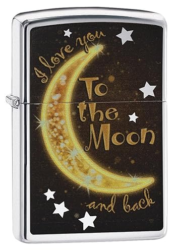 Encendedor Zippo Moon and Star miniatura 1