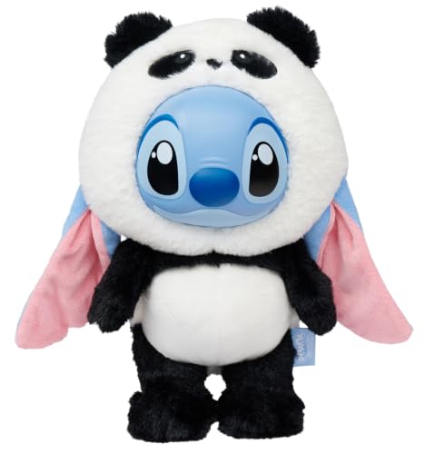 Peluche Stitch Panda Disney YUYUS de 28 cm juguete suave infantil con cara de vinilo en caja