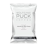 Wolfgang Puck Coffee Ground Flavored Coffee, single Jamaica Me Crazy 2 Ounce (Pack of 18)