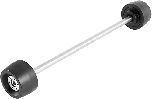 LVTFCO Deslizador de marco de motocicleta para motocicleta eje delantero de horquilla para Kawasaki Ninja H2 H2R ZH2 Z H2 (color plateado)