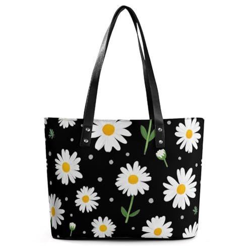 Bolso Tote para mujer de cuero suave miniatura 1