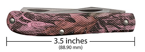 Image of Case Pink Camo Case Caliber Mini Trapper Pocket Knife