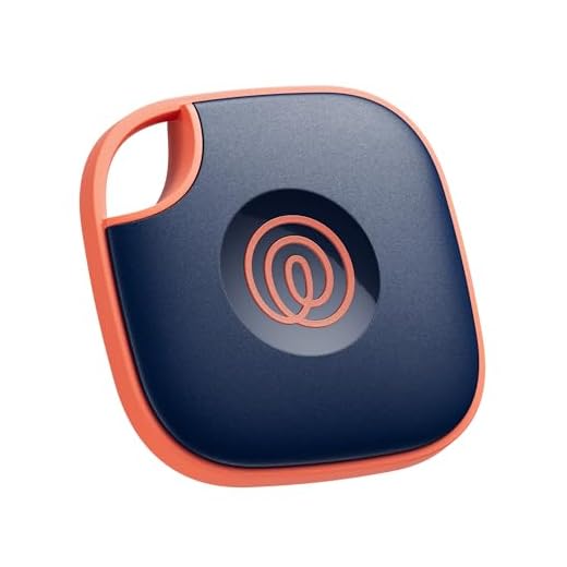 Tile by Life360 Mate - Bluetooth Tracker, Keys Finder and Item Locator for Keys, Bags and More. Phone Finder. Both iOS and Android Compatible. 1-Pack (Navy Blaze)