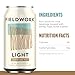 Fieldwork Non-Alcoholic Craft Beer 12 Fl Oz, Light American Pils, Vegan, Low-Calorie, 6-Pack Cans