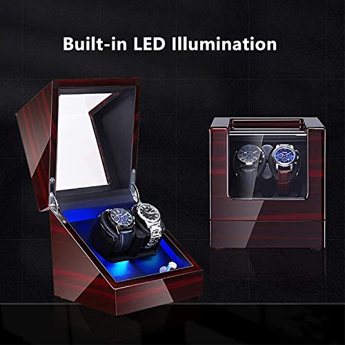 Estuche para dos relojes automáticos con iluminación interior exclusiva 3