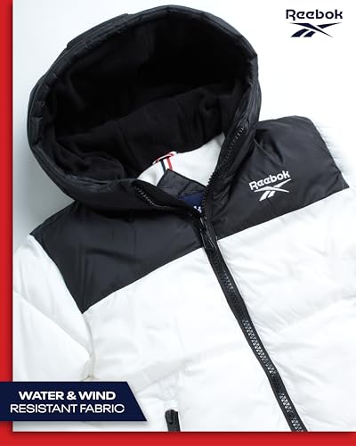 Reebok Boys' Winter Jacket – Heavyweight Quilted Puffer Parka Coat thumb #3