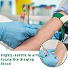 Phlebotomy Practice Kit 31PCS for Injection Training, IV Practice Kit for Nurse with Phlebotomy Arm, Venipuncture and Blood Draw Practice Kit for Medical Students, Education Training Only