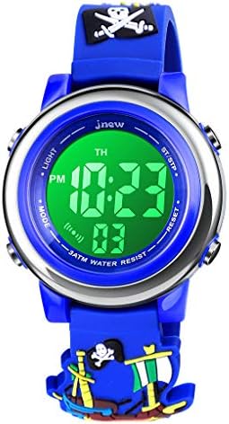 Kids Digital Sport Waterproof Watch for Girls Boys, Kid Sports Outdoor LED Electrical Watches with Luminous Alarm Stopwatch Child Wristwatch