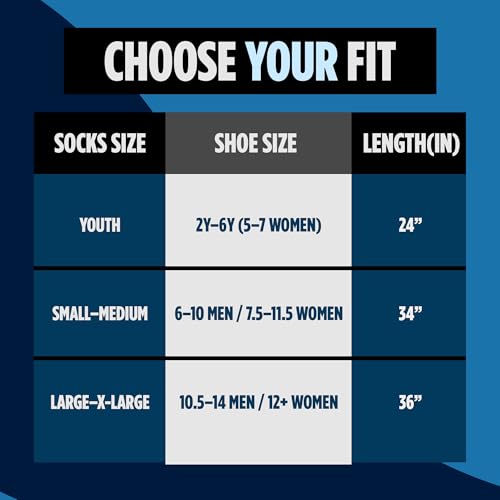 Sports Unlimited Gameday Drip Scrunch Football Socks, Football Scrunch Socks, Men and Youth, Sold as a Pair4