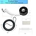 Dryer Repair Kit with RB170002 Dryer Roller Kit & D511255P Dryer Cylinder Belt & RB170003 Dryer Drum Glide Kit & D516792 Dryer ldler Pulley - Compatible with Speed Queen 1992 and Newer Dryer