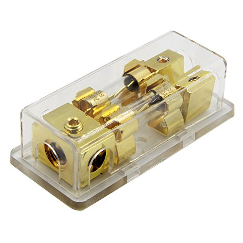 Bloc de distribution d'alimentation 4/8 AWG avec fusibles 80A pour voiture