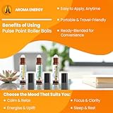 Anxiety Essential Oil Roll On, 10ml | Lavender, Bergamot & Ylang Ylang Aromatherapy Oil Roller Ball | Essential Oils for Skin | Vegan, Made in UK - Image 4