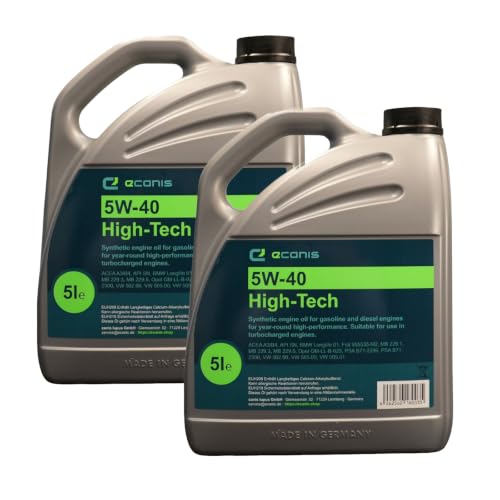 Motoröl 5 Liter 5W-40 A3/B4 SN ECANIS High-Tech synthetisch für diverse PKW