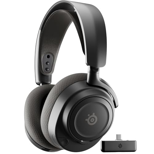 SteelSeries Casque sans fil Arctis Nova 7X multi-plateforme Gen2-Contrôle des applications en temps réel - 50H+ -Haut-parleurs magnétiques en néodyme...