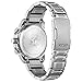 Citizen Eco-Drive PCAT Men's Watch, Black Dial, Stainless Steel, Silver