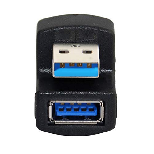 Cablecc 1 Adattatore USB 3.0 ad angolo retto da