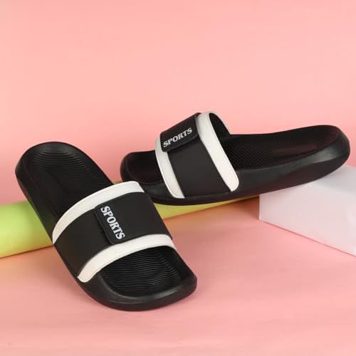 Image of PERY-PAO Sliders for Men | Lightweight EVA Sole & Comfortable Slippers | Flip-Flops & Chappals for Everyday Use