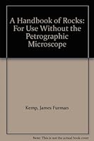 A Handbook of Rocks For Use Without the Petrographic Microscope 6 th Edition B001ABJ6CQ Book Cover