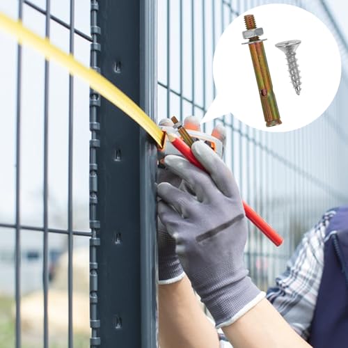 Pernos de expansión y anclajes DOITOOL de acero carbono, kit 8 piezas miniatura 5