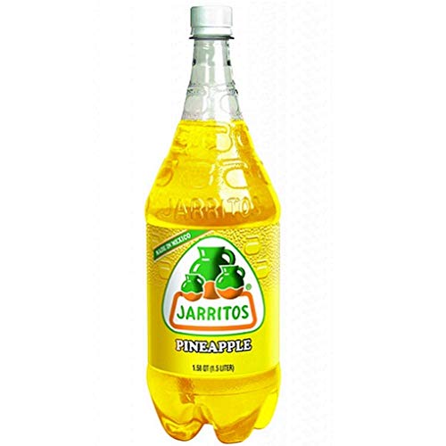 New 803531 Jarritos Soda 1.5 Ltrs Pineapple + Crv (-Pack) Hispanic Cheap Wholesale Discount Bulk Beverages Hispanic Candle Holder Pedestal