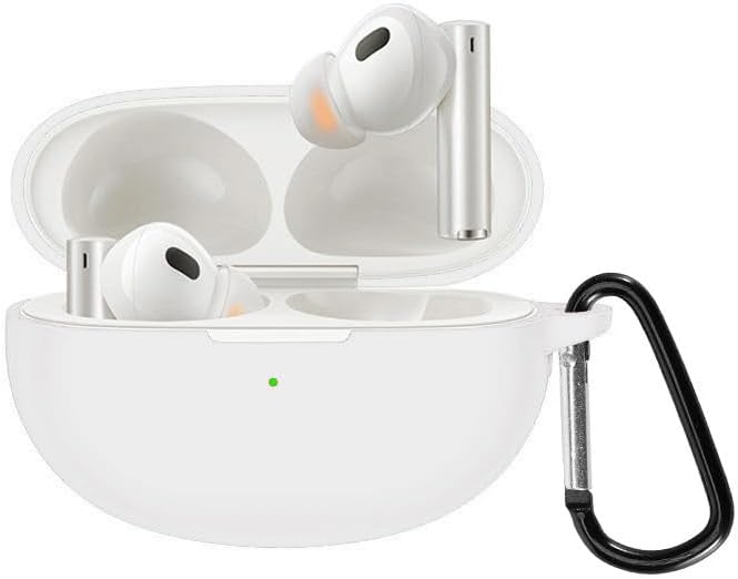 Silicone Protective Case For Realme Buds Air 5 - Shockproof Cover With Keychain