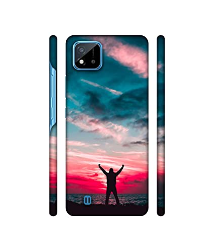 Image of Amazon Brand - Solimo Basic Case for Realme C20 (Plastic Multicolor)