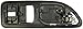 Dorman 81084 Front Driver Side Interior Door Handle Compatible with Select Honda Models