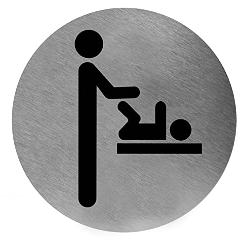 Placa Cambia Pañales Ps0005Cs - Mediclinics En Oferta Mediclinics - Pictograma Cambia Pañales (Ps0005Cs)