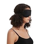Alaska Bear Sleep Mask Silk Eye Cover with Shaped Padding for Pressure-Free Sleeping, Foam Insert, Upgrade Contour Over Conventional Flat Satin Eye Masks, Machine Washable - Image 4