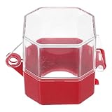 BELLIFFY Power Switch Lock Emergency Stop Button Cover Lockout Protector Push Button Lockout Industrial Electrical Safety Device 2.95X2.16X2.16In