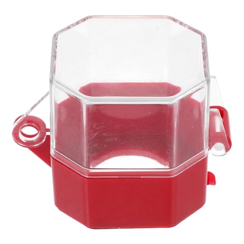 BELLIFFY Power Switch Lock Emergency Stop Button Cover Lockout Protector Push Button Lockout Industrial Electrical Safety Device 2.95X2.16X2.16In