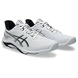 [アシックス] バレーボールシューズ NETBURNER BALLISTIC FF 4 1053A070 ユニセックス大人 100(ホワイト/ブラック) 24.0 cm 2E