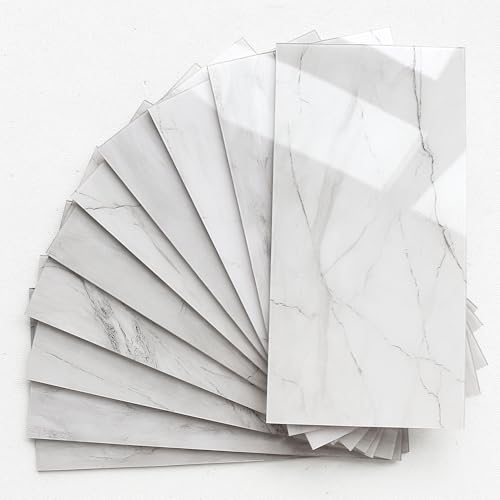 BeNice Peel and Stick Backsplash Large Bathroom Subway Tiles,Kitchen Shower