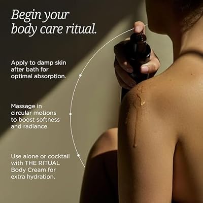 Colleen Rothschild THE RITUAL Body Oil with Safflower & Baobab - Fast-Absorbing and Lightly Aromatic Luxury Oil for Glowing, Soft Skin