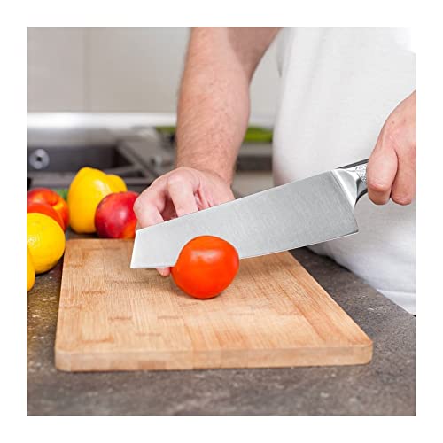 9pcs Küchenmesser Set Deutsch 1.4116 Edelstahlkoch Messer Japanische Kiritsuke Santoku Cleaver Slicing Utility Messer (Color : K9PCS)