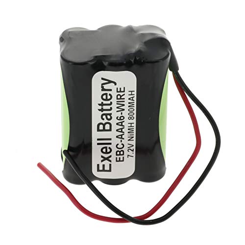 Exell 7.2V 800mAh NIMH w/Wire Leads for 1:18 RC Car Racing HPI RS4 Micro Cars