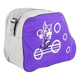 Multifuncional: con su versátil diseño de bolsa de patinaje en línea, esta bolsa de hombro multiusos ofrece una solución ideal para transportar y almacenar de forma segura patines y accesorios durante entrenamientos semanales de entrenamiento o uso casual