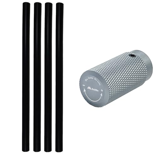 EnHike �ϔM�V���R���`���[�u �Η͒��߂܂� SOTO ���M�����[�^�[�X�g�[�u ST-330/ST-350�p �A�V�X�g�Z�b�g (�u���b�N+�`���R�[���O���[)