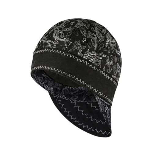 Image of Fullsheild Reversible Welding Cap Protective FR Welder Hat for Men, 7 7 /8