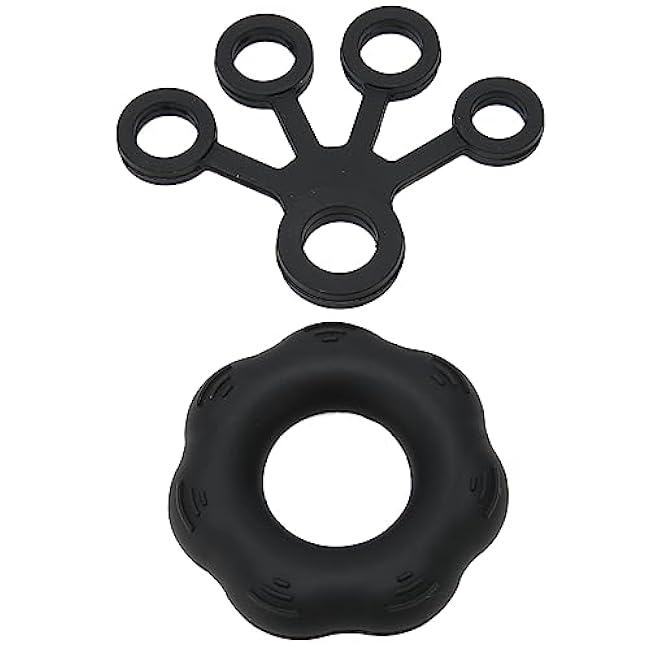 Finger Exerciser Hand Grip Strengthener Soft Flexible Silicone Finger Stretcher for Weak Hands Elderly Arthritis Patients Portable Grip Strength Trainer