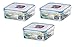 Price comparison product image Lock & Lock HPL823O3 Fresh storage box, 3x870