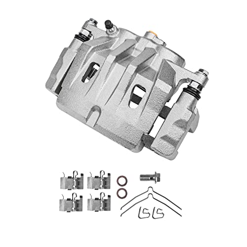 Image of Detroit Axle - Front Brake Caliper Brake Pads for Lexus RX350 RX450h | Lexus NX200t NX250 NX300 NX300h NX350 NX350h Toyota Crown Highlander, Copper-Free Ceramic Brake Pad Brake Caliper Replacement